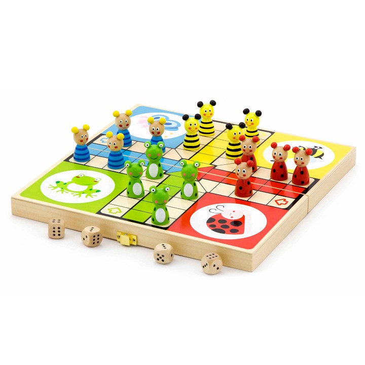 Viga Toys® Houten Ludo Dierenspel